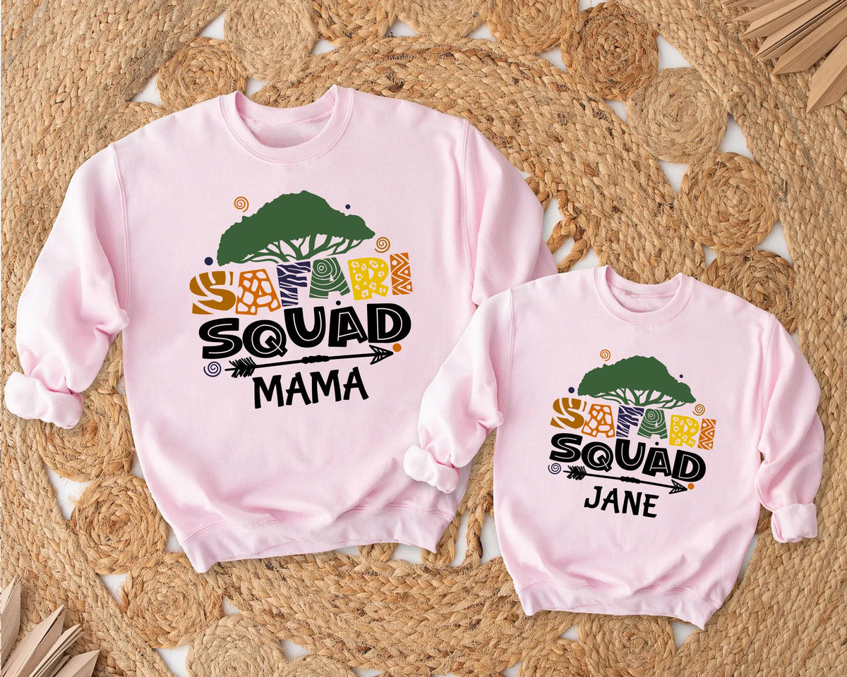 Personalized Safari Squad Family Shirt