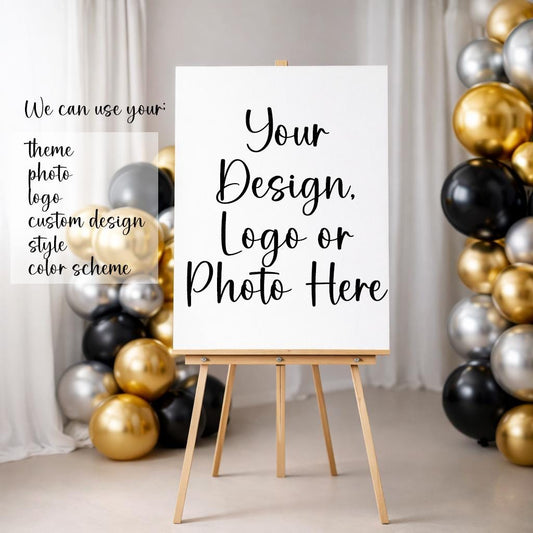 Custom Printed Foam Board Sign, Full Color Event Display Poster