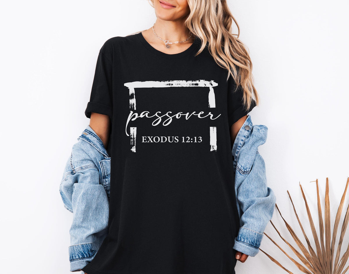 Passover Shirt, Exodus 12:13 T-Shirt, Passover Pesach Gift Tee