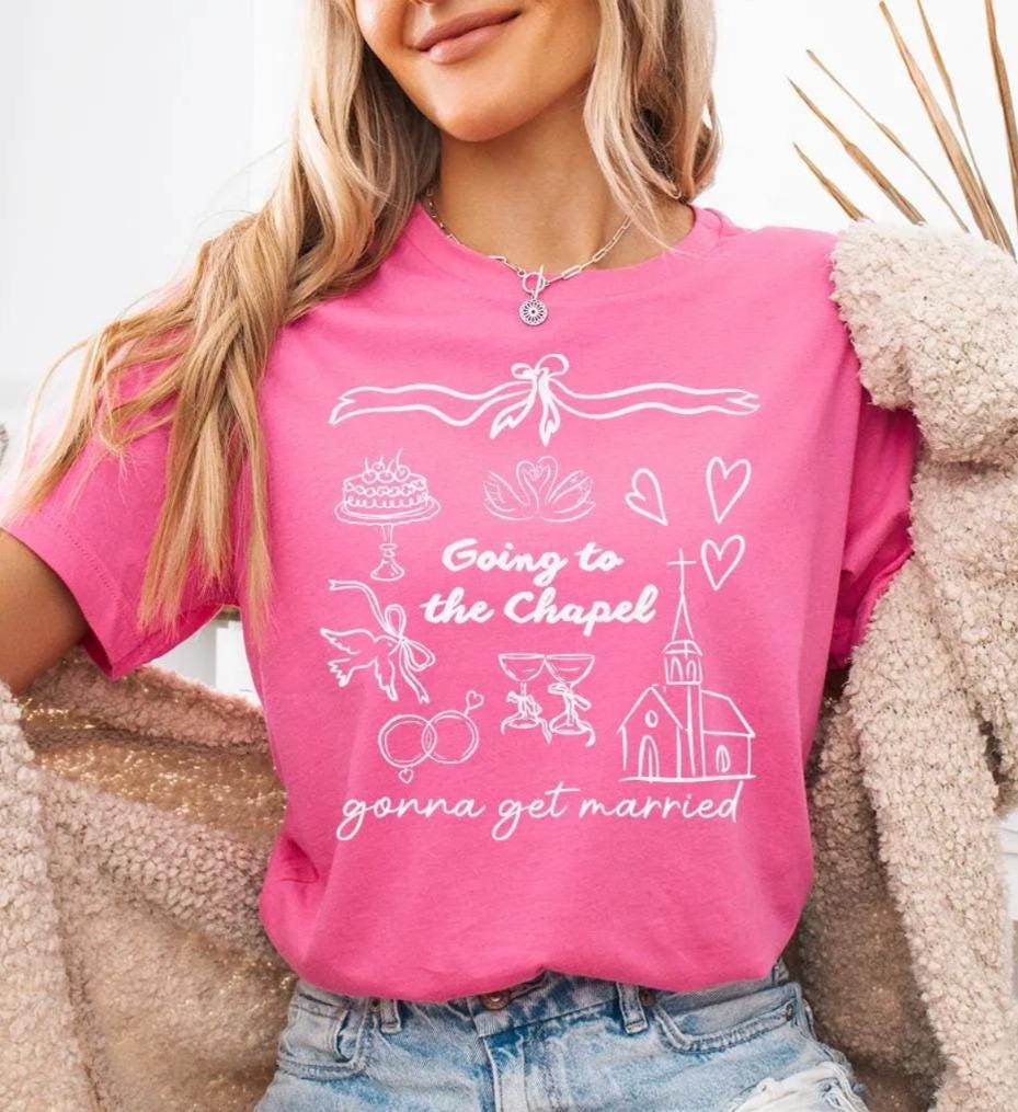 Bachelorette Party T-Shirt, Going to the Chapel Shirt, Bridal Party Gift Tee