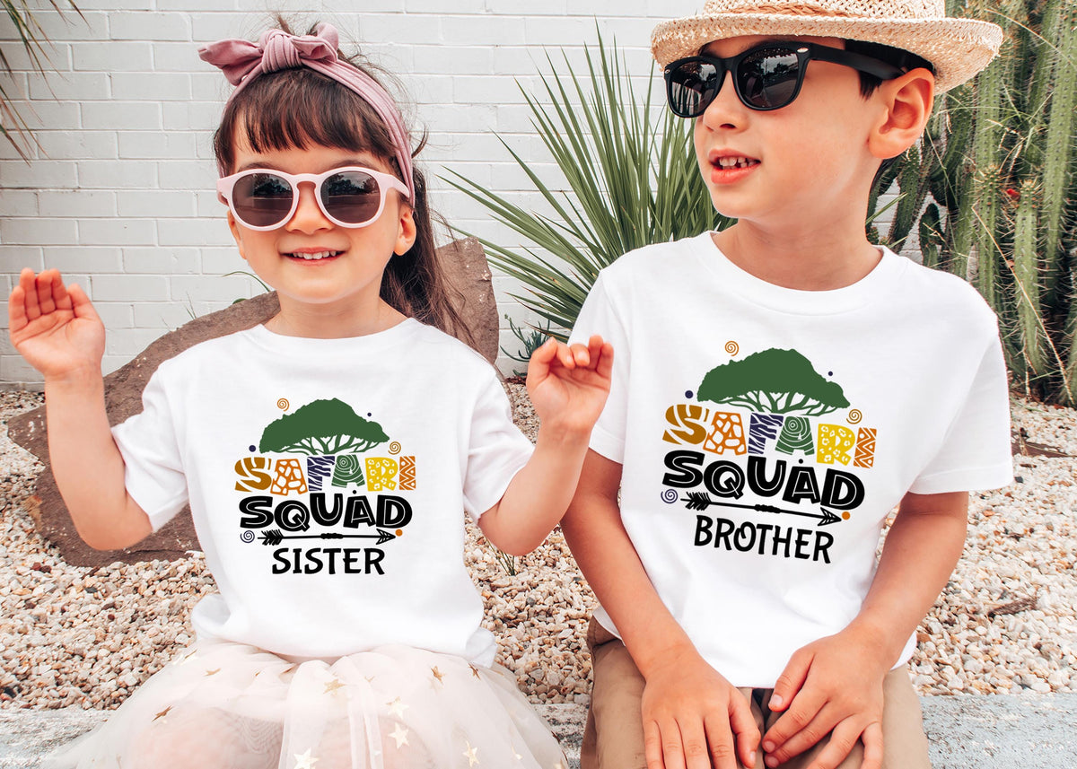 Personalized Safari Squad Family Shirt