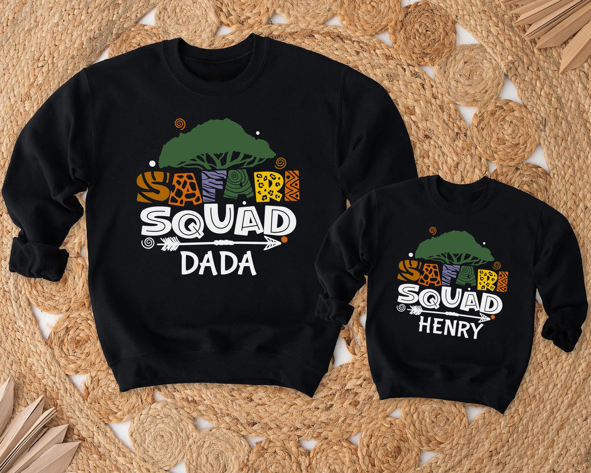 Personalized Safari Squad Family Shirt