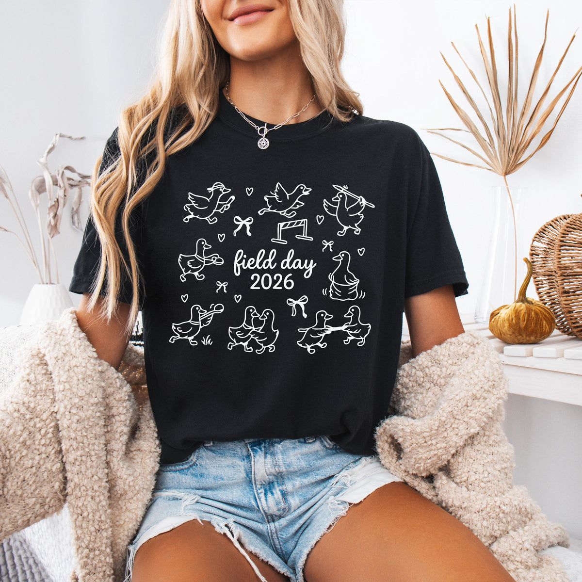Comfort Colors® Field Day 2026 Shirt, Happy Field Day Goose T-shirt, Teacher Field Day Tee