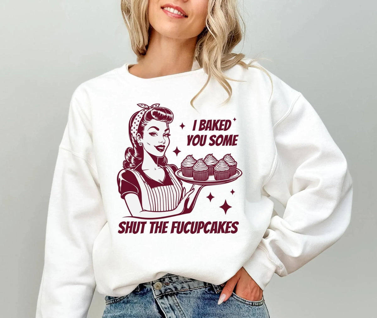Shut the Fucupcakes Baking Humor Shirt