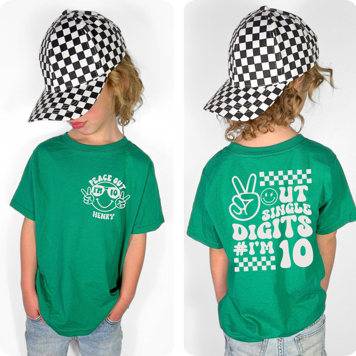 Personalized 10th Birthday T-shirt, Birthday Boy Shirt, Tenth Birthday Gift Tee