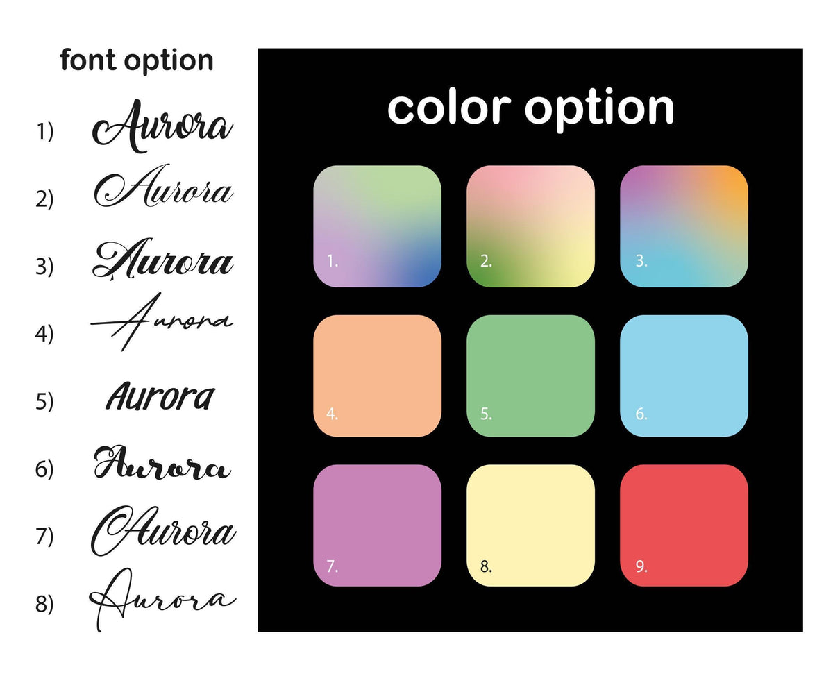 Personalized Gradient Tumbler, Custom Name Stainless Steel Travel Mug (20oz)