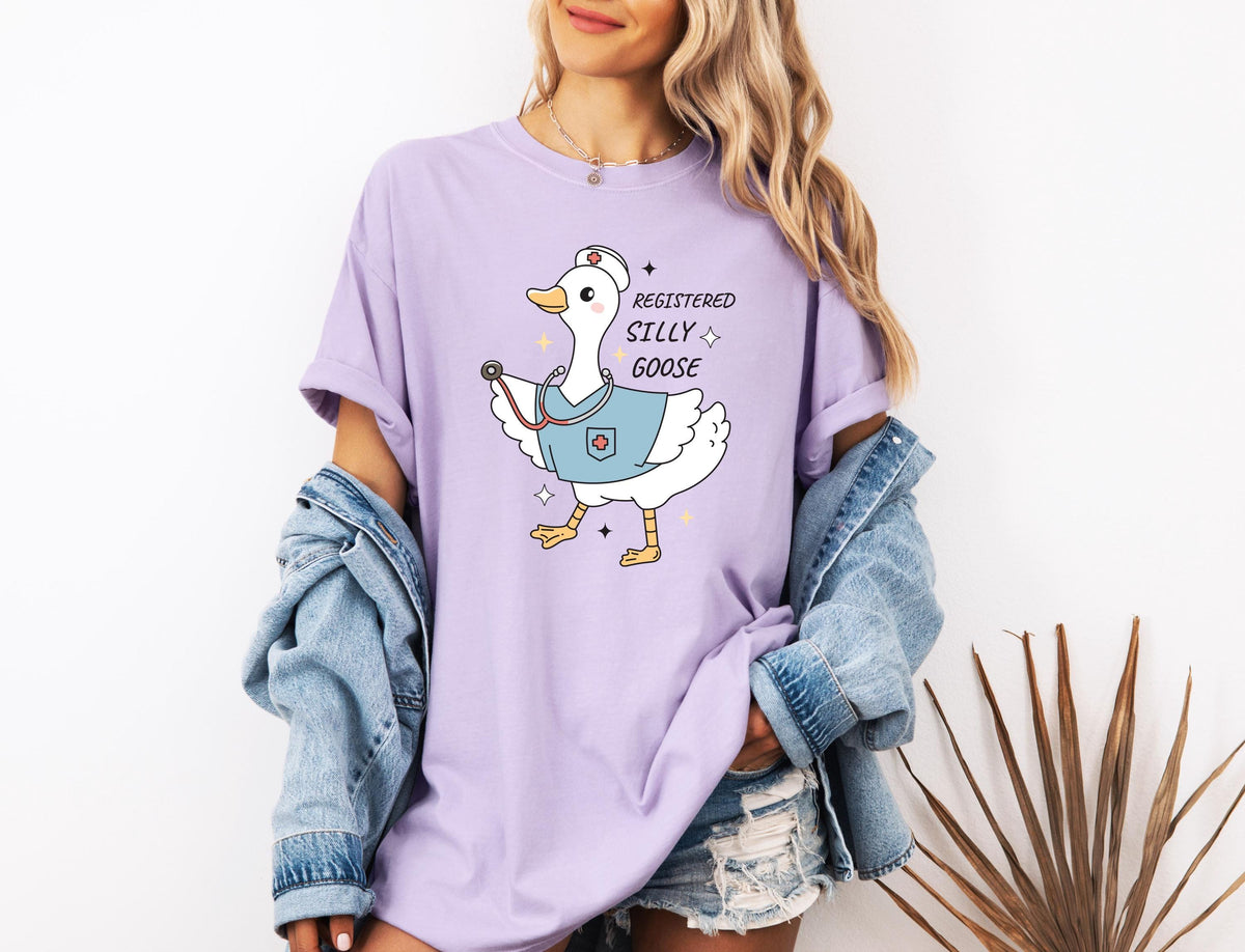 Comfort Colors® Registered Nurse Shirt, Nursing Sweatshirt, Funny Nurse Gift Tee