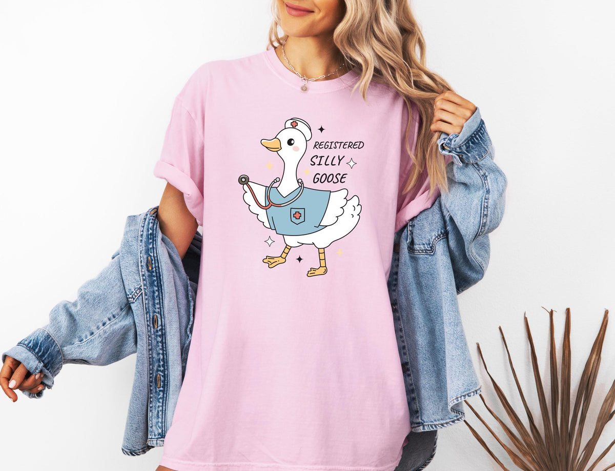 Comfort Colors® Registered Nurse Shirt, Nursing Sweatshirt, Funny Nurse Gift Tee