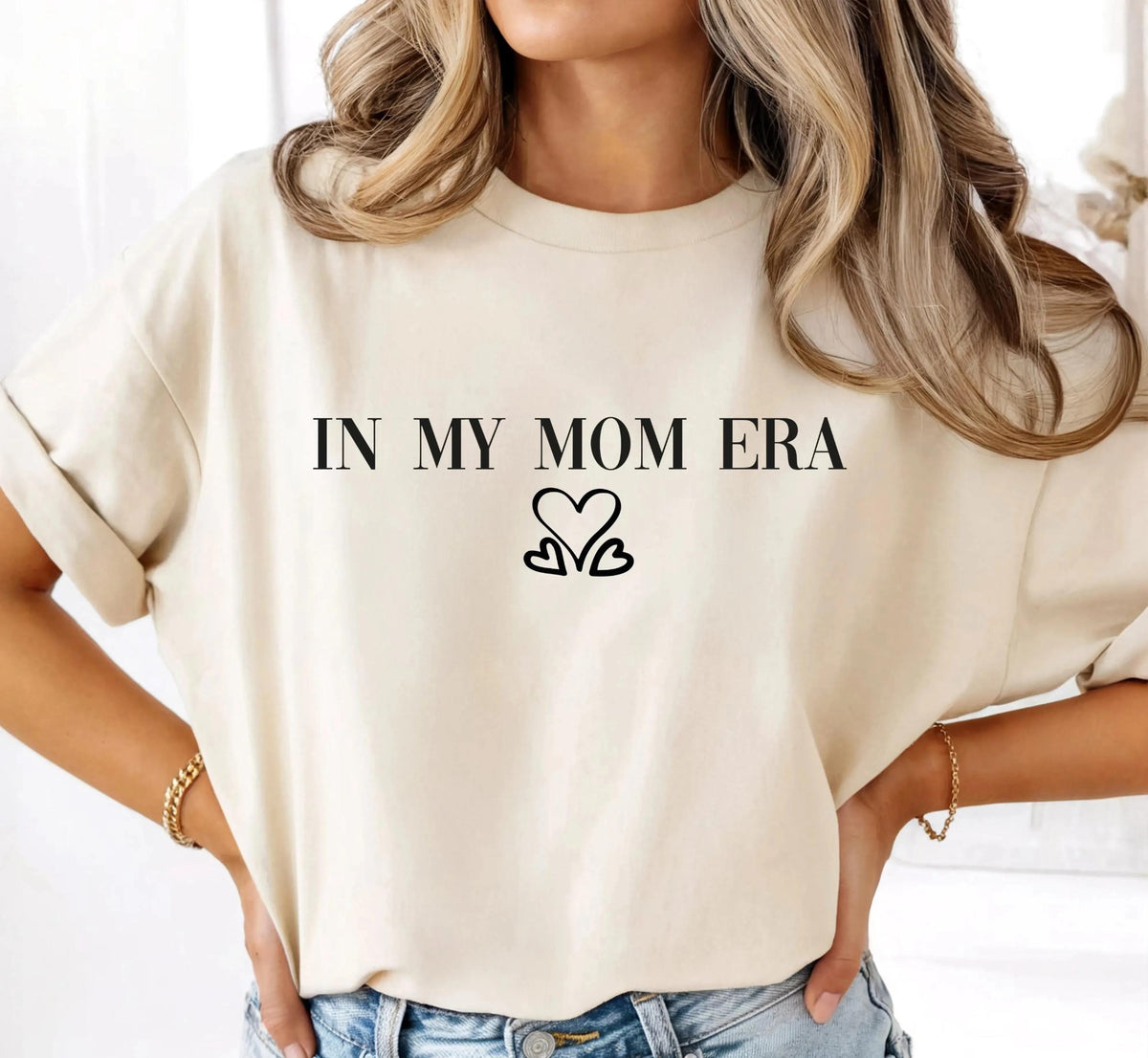 Comfort Colors® Mom Hearts Shirt, New Grandma Tee, Mother's Day Gift
