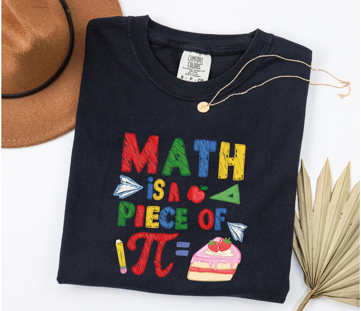 Math Is a Piece of Pi Graphic Shirt