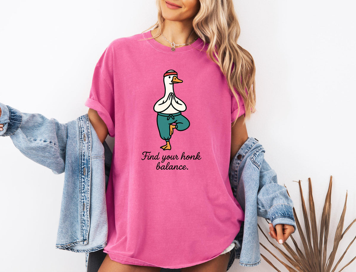 Funny Yoga Comfort Colors® Shirt, Yoga Tee Gift for Women, Yoga Lover Sweatshirt