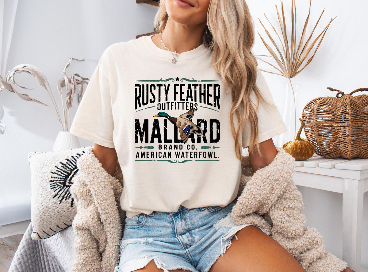 Comfort Colors® Duck Hunting Season Shirt, Mallard Duck Hunter Tee, Duck Hunter Crewneck, Hunting Lover Gift