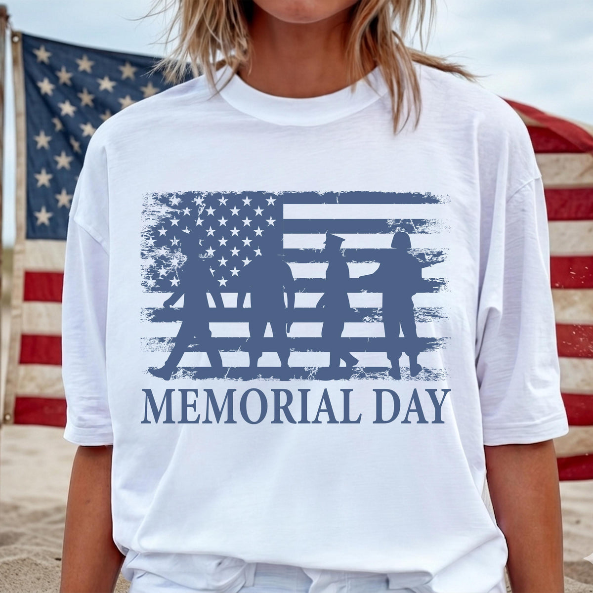 Comfort Colors® Memorial Day T-Shirt, Independence Day Tee, Patriotic Military Gift