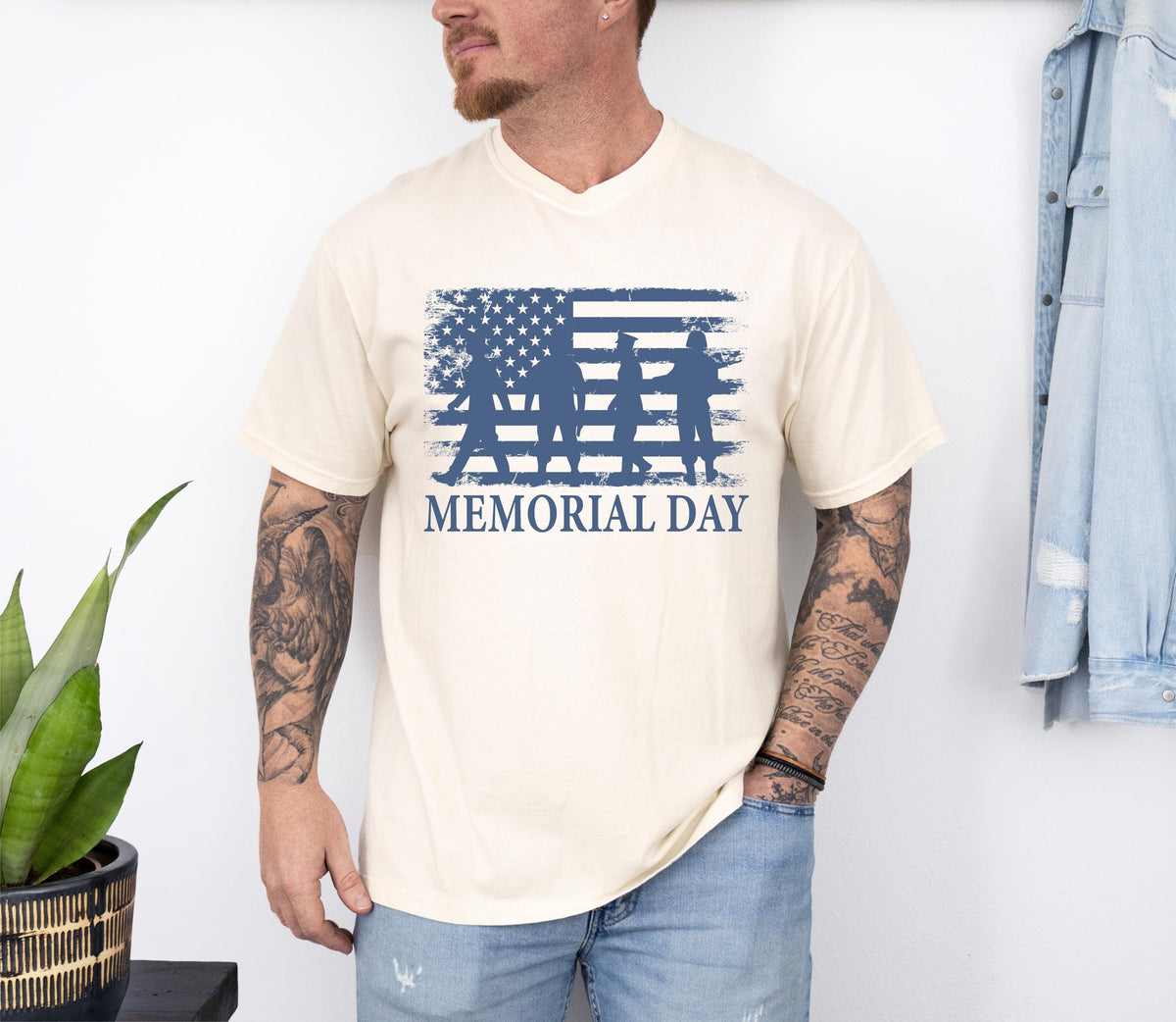Comfort Colors® Memorial Day T-Shirt, Independence Day Tee, Patriotic Military Gift