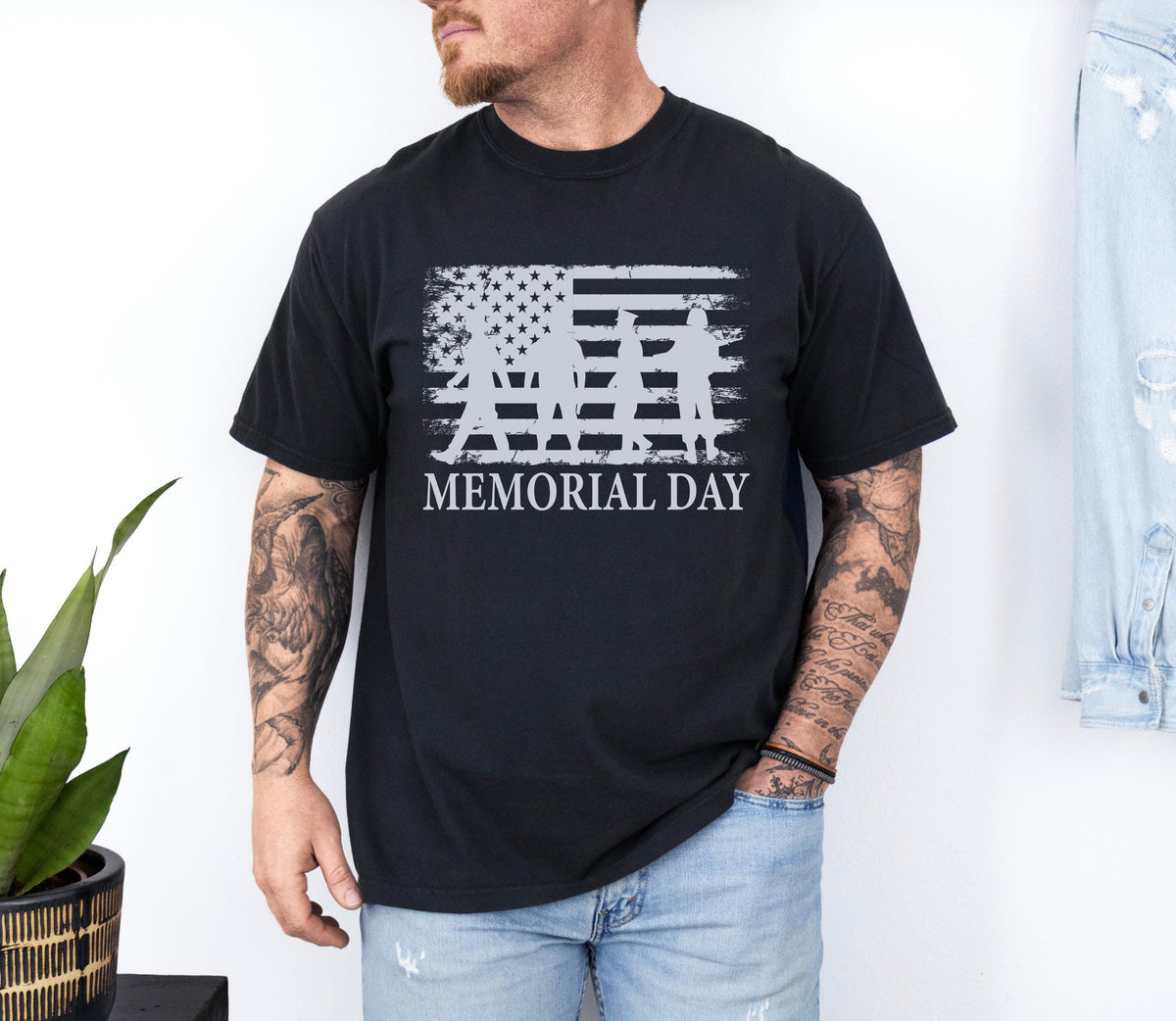 Comfort Colors® Memorial Day T-Shirt, Independence Day Tee, Patriotic Military Gift