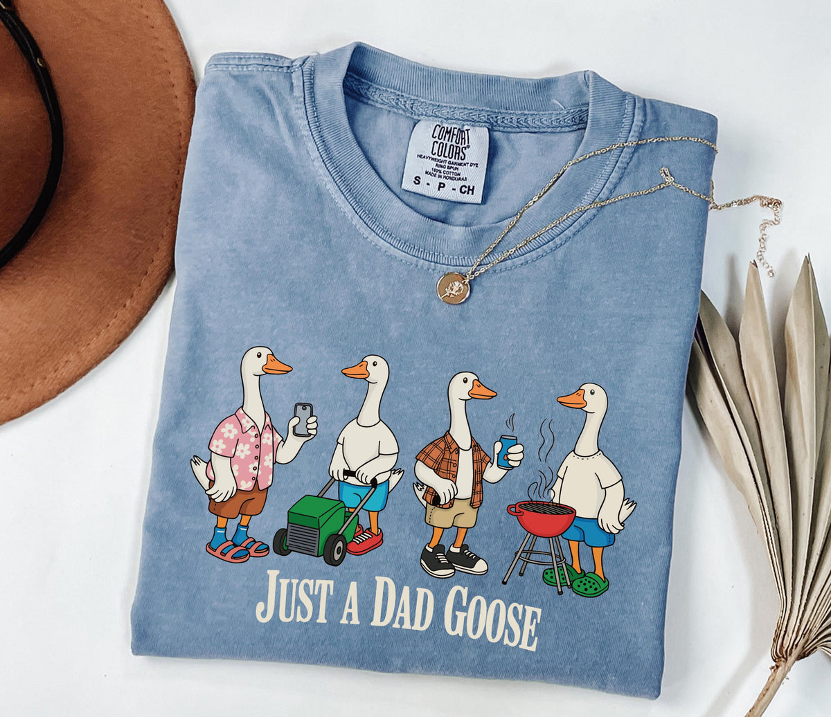 Comfort Colors® Just a Dad Humor Shirt, Funny Daddy T-shirt, Fathers Day Gift Tee