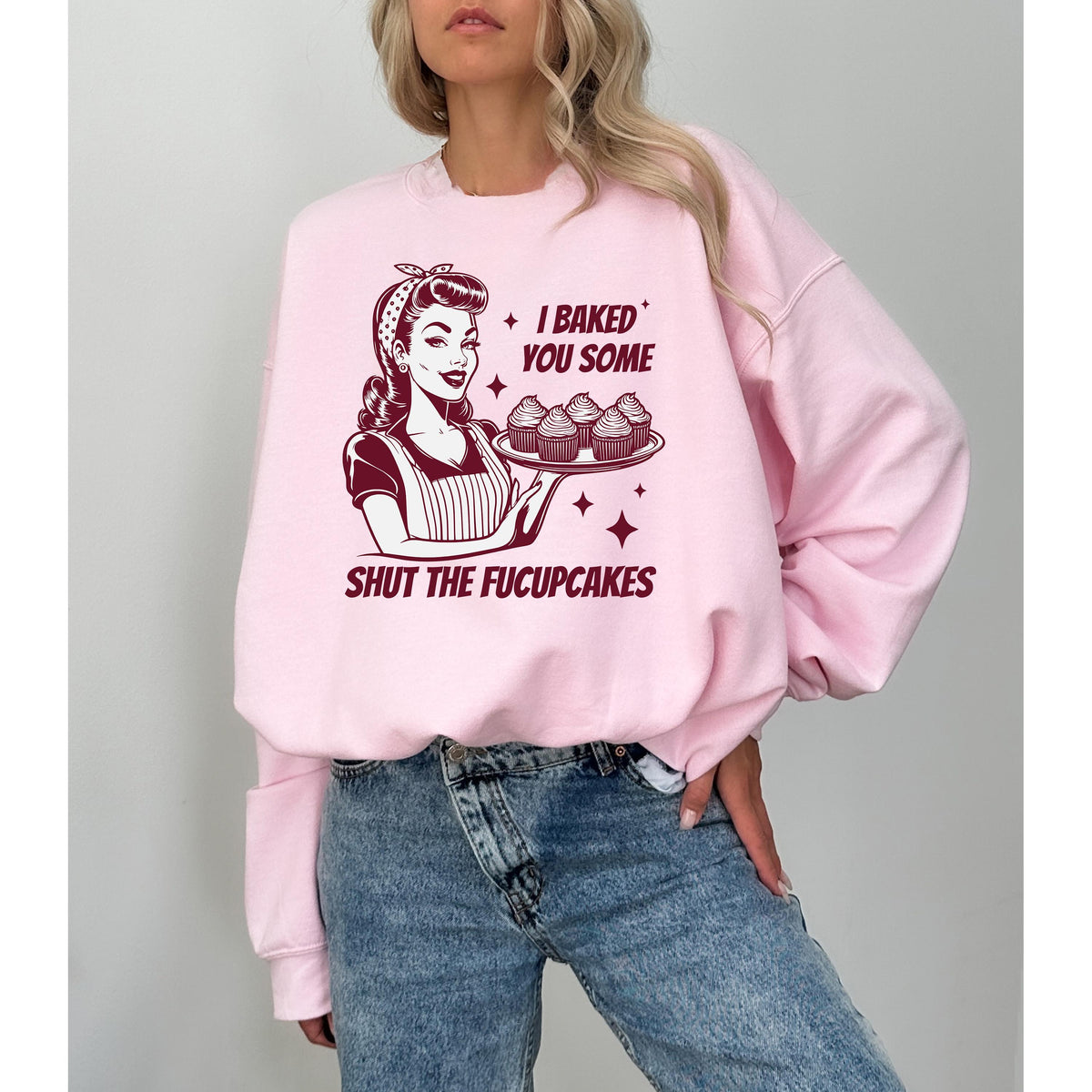 Shut the Fucupcakes Baking Humor Shirt