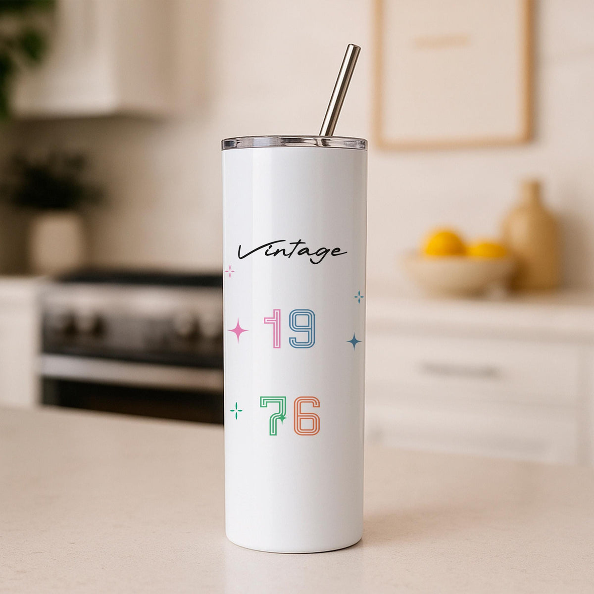 Custom 50th Birthday Tumbler, Personalized 50th Birthday Tumbler