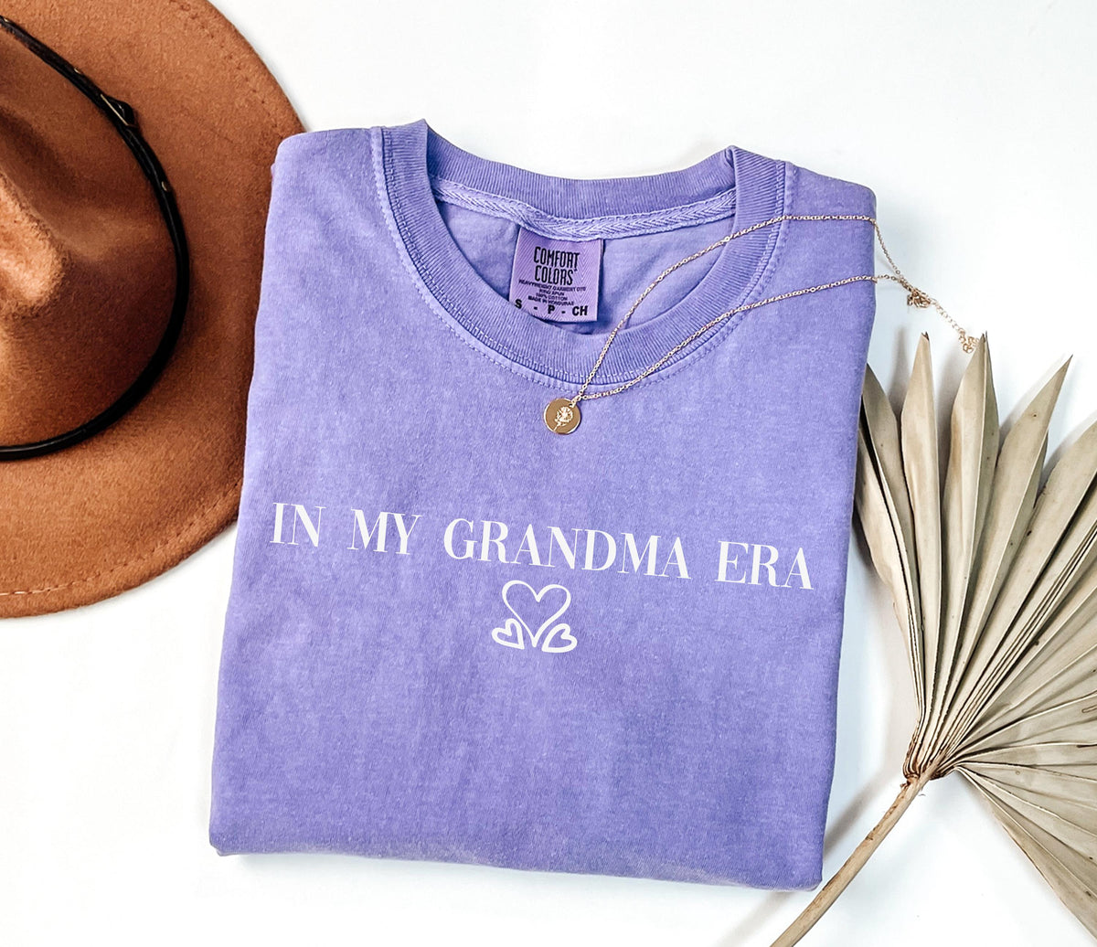 Comfort Colors® Mom Hearts Shirt, New Grandma Tee, Mother's Day Gift