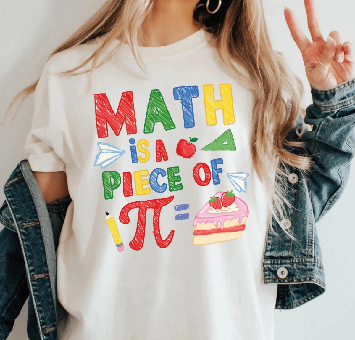 Math Is a Piece of Pi Graphic Shirt