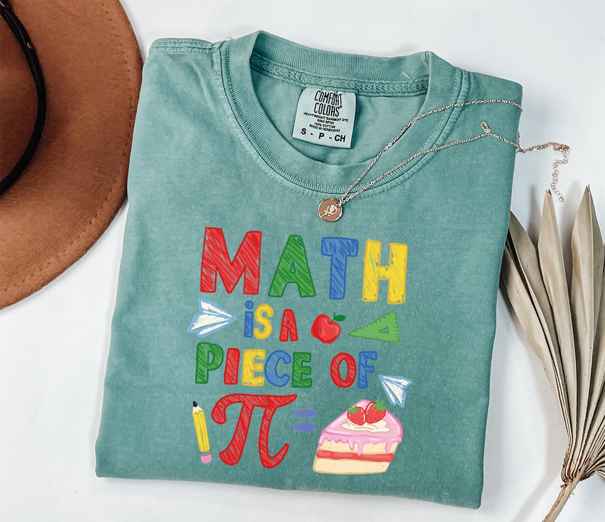 Math Is a Piece of Pi Graphic Shirt