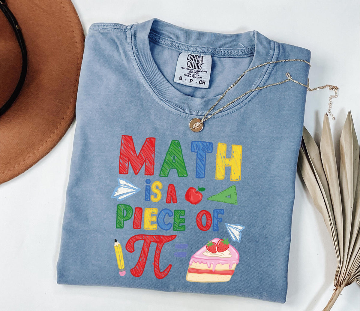 Math Is a Piece of Pi Graphic Shirt