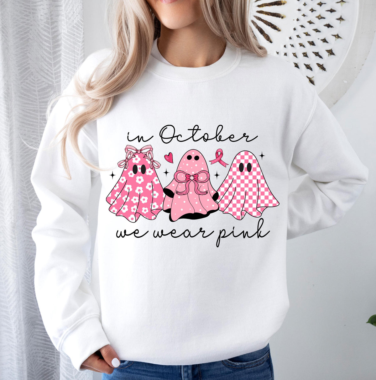 We Wear Pink Shirt, Breast Cancer Awareness Shirt, Comfort Colors® Cancer Warrior T-Shirt, Pink Ribbon Tee