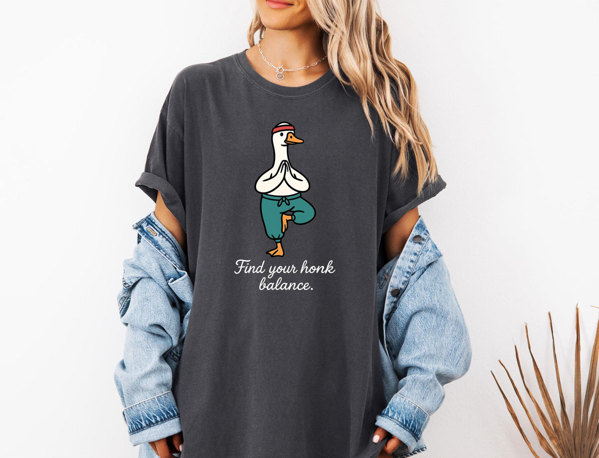 Funny Yoga Comfort Colors® Shirt, Yoga Tee Gift for Women, Yoga Lover Sweatshirt