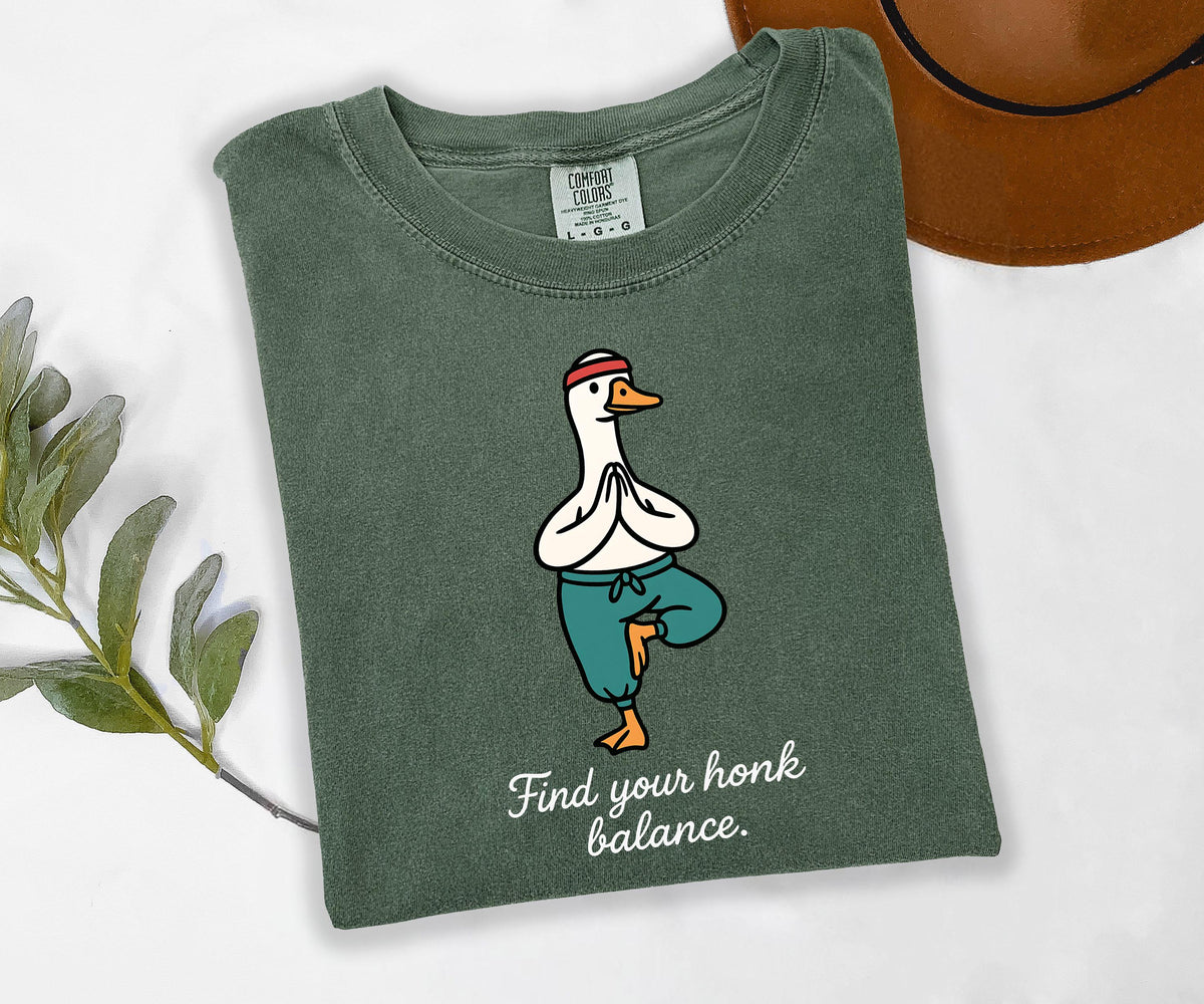Funny Yoga Comfort Colors® Shirt, Yoga Tee Gift for Women, Yoga Lover Sweatshirt