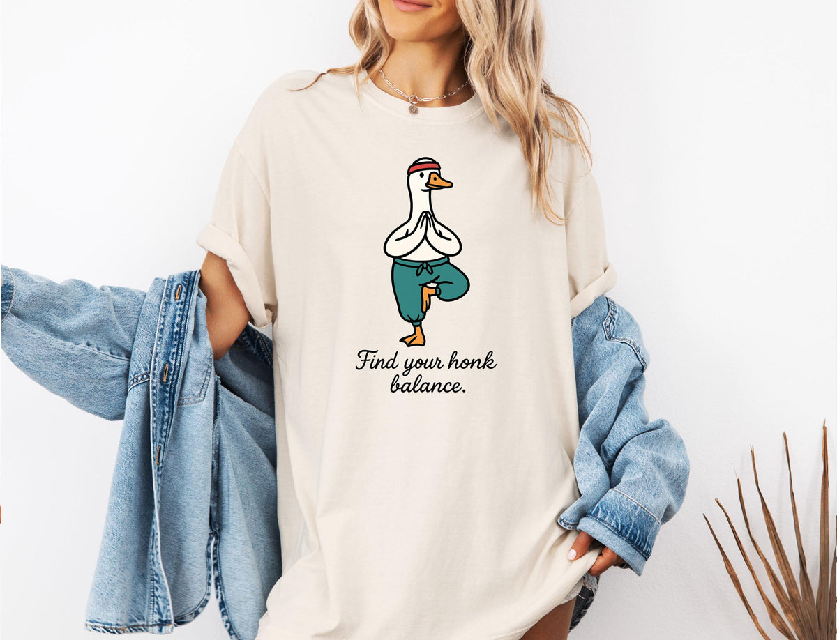 Funny Yoga Comfort Colors® Shirt, Yoga Tee Gift for Women, Yoga Lover Sweatshirt