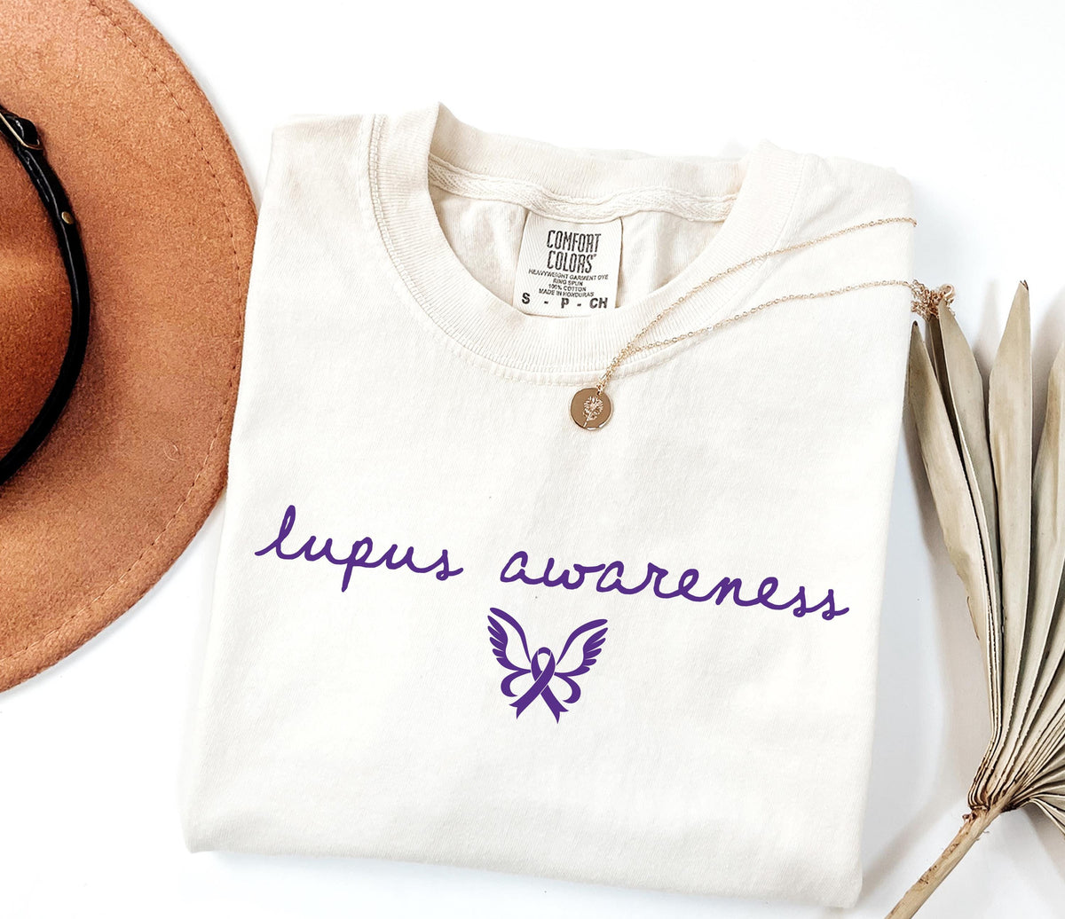 Lupus Awareness Purple Ribbon Shirt