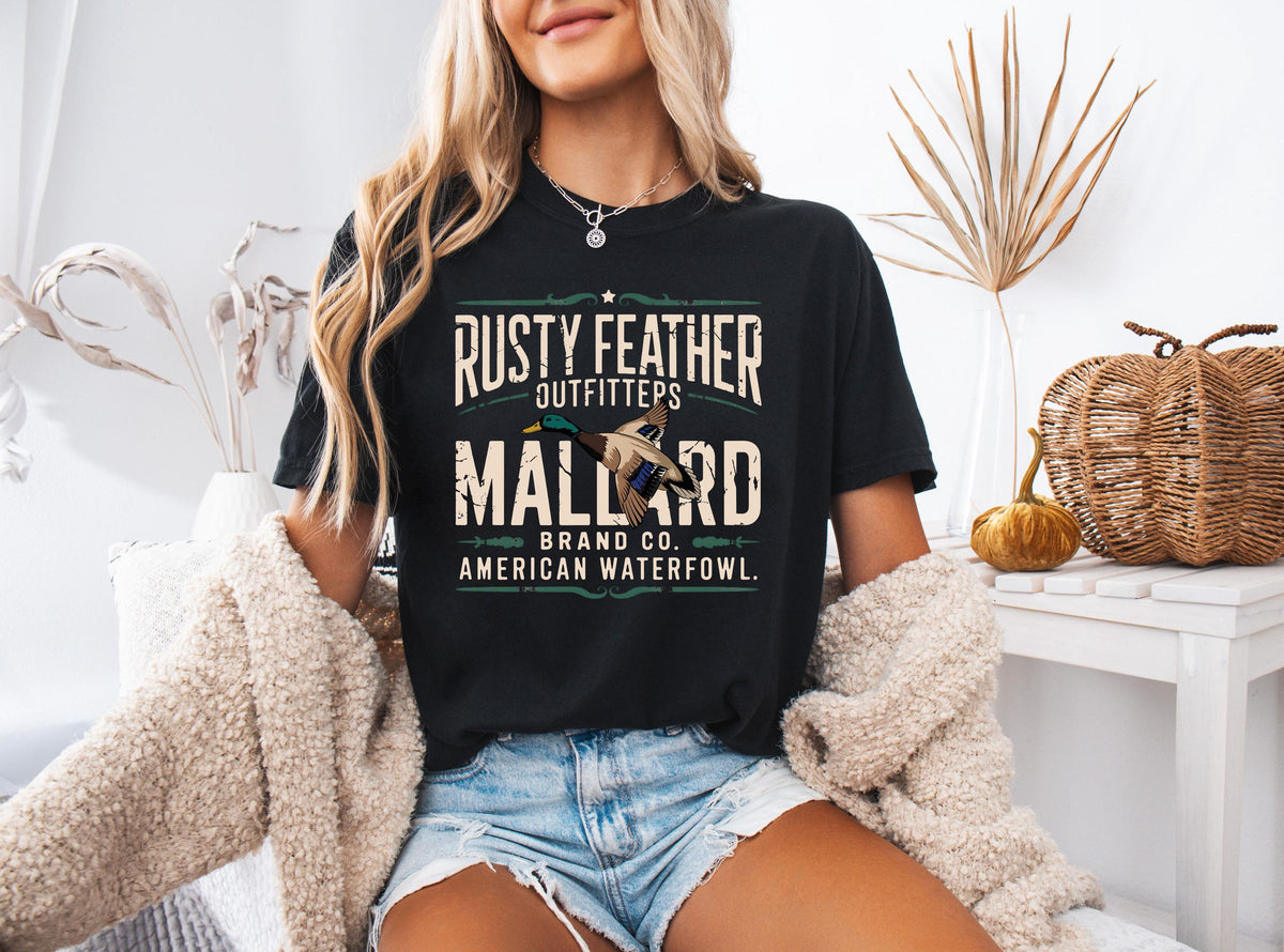 Comfort Colors® Duck Hunting Season Shirt, Mallard Duck Hunter Tee, Duck Hunter Crewneck, Hunting Lover Gift