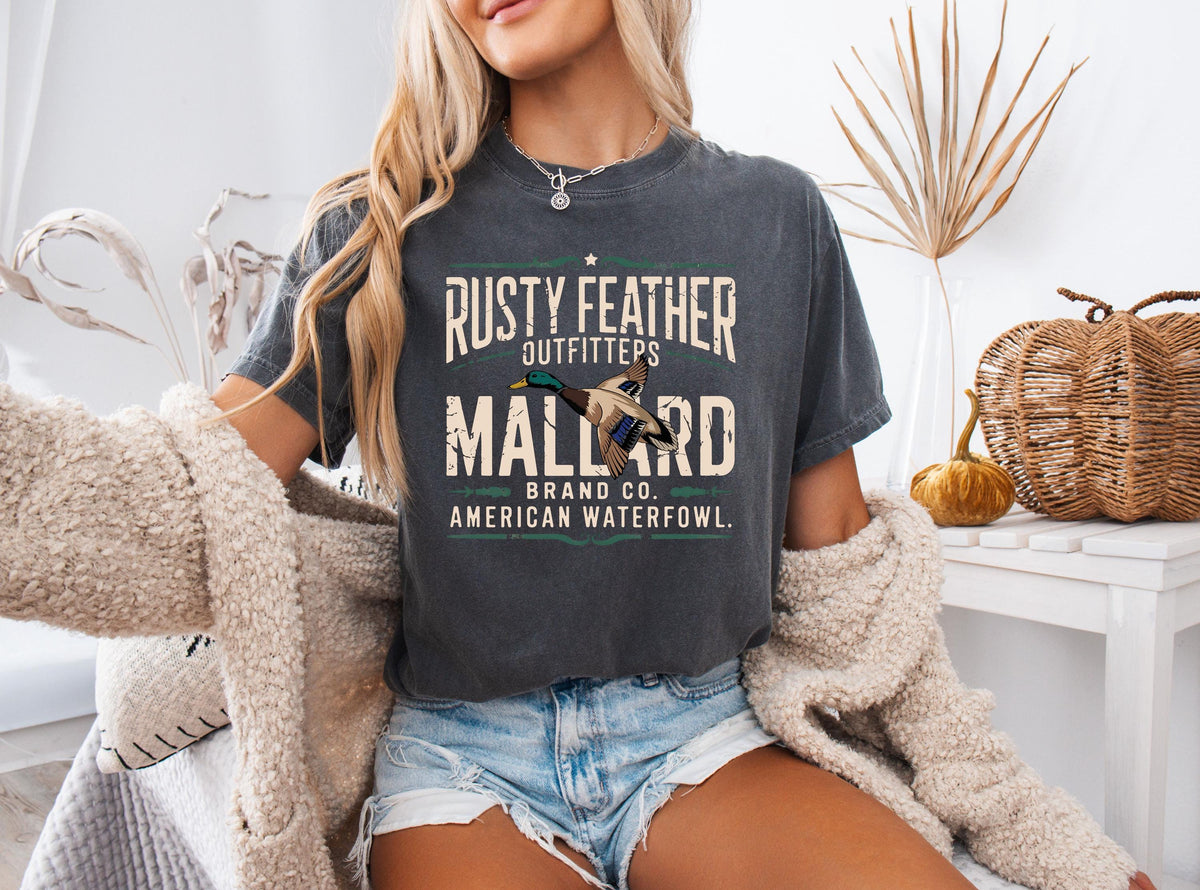 Comfort Colors® Duck Hunting Season Shirt, Mallard Duck Hunter Tee, Duck Hunter Crewneck, Hunting Lover Gift