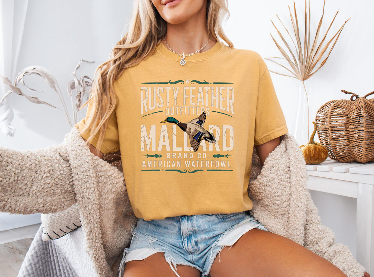 Comfort Colors® Duck Hunting Season Shirt, Mallard Duck Hunter Tee, Duck Hunter Crewneck, Hunting Lover Gift