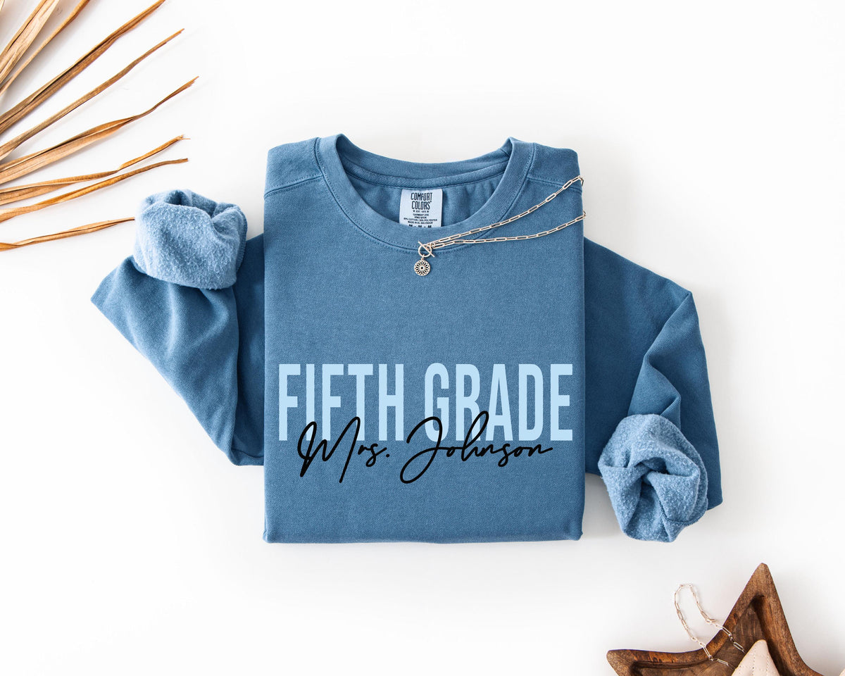 Teacher Team Comfort Colors® Shirt, Kindergarten Teacher Shirt, Back To School Teacher