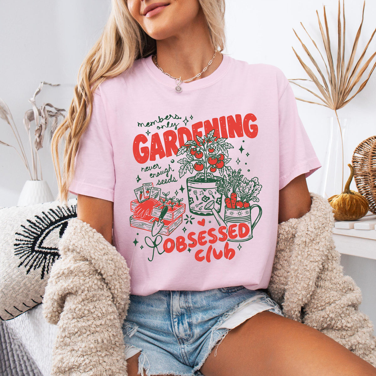 Comfort Colors® Gardening Shirt, Botanical T-Shirt, Plant Lover Tee, Garden Lover Humor Gift
