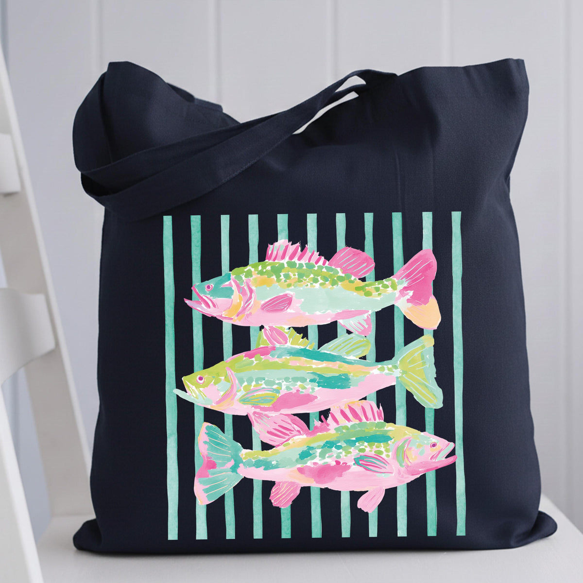 Sea Animals Tote Bag, Summer Trip Tote, Beach Lover Gift Tote Bag