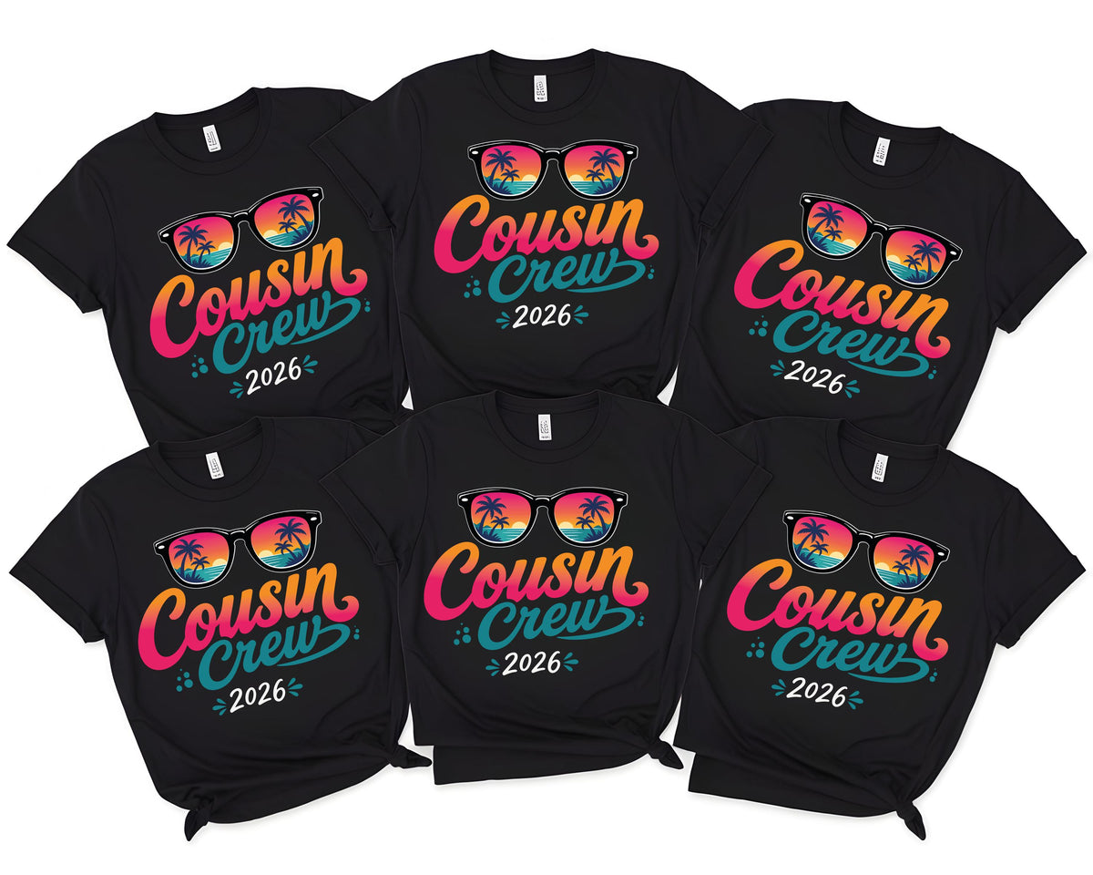 Comfort Colors® Cousin Crew Shirt, Summer Cousin Reunion Tees, Matching Toddler T-Shirt, Cousin Trip T-Shirt