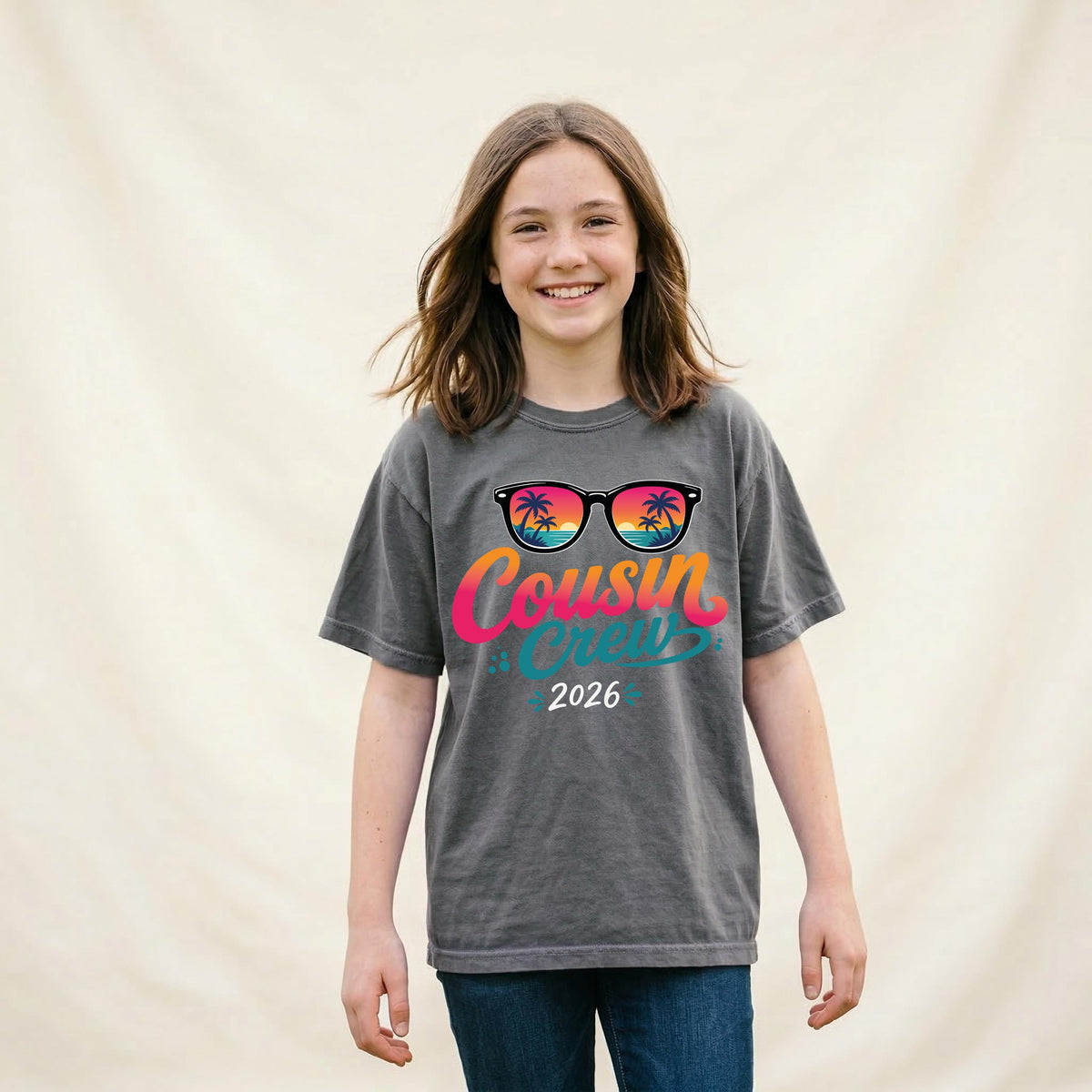 Comfort Colors® Cousin Crew Shirt, Summer Cousin Reunion Tees, Matching Toddler T-Shirt, Cousin Trip T-Shirt
