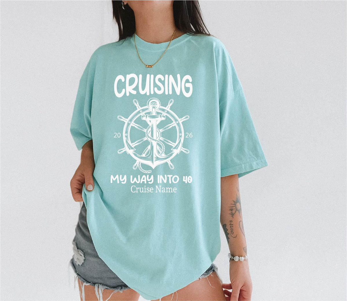 Comfort Colors® Birthday Cruise Crew Shirt, Cruising 40th Birthday Tees, Custom 30th 50th Birthday Sweatshirt
