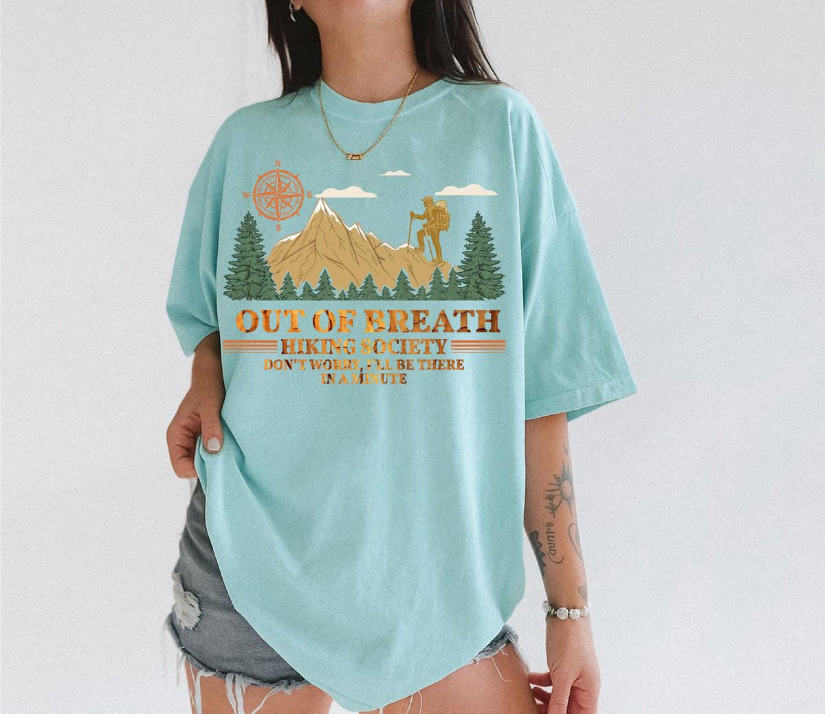 Comfort Colors® Funny Hiking T-Shirt, Forest Camper T-Shirt, Climber Shirt, Camper Sweatshirt