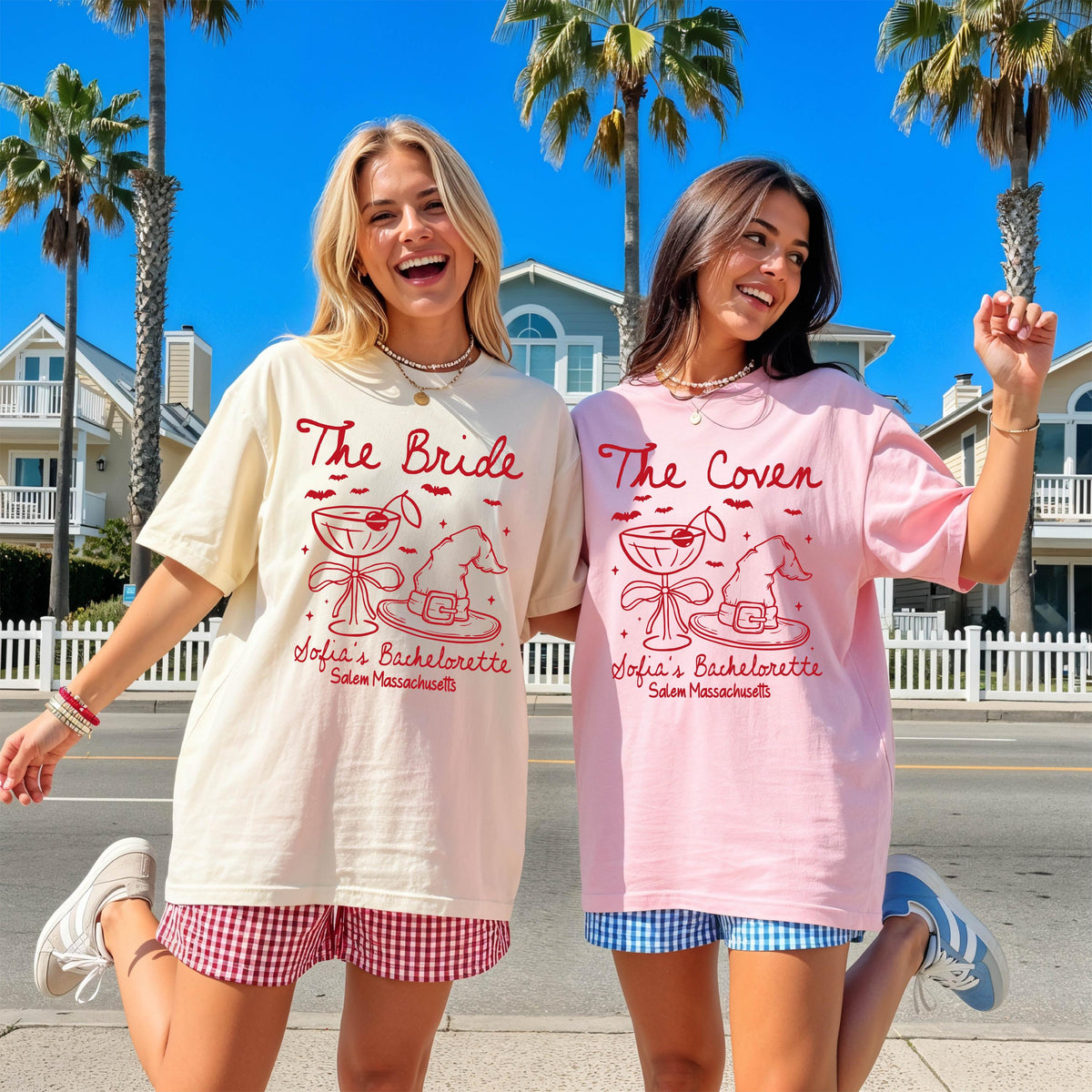 Witchy Bachelorette Shirt, Comfort Colors® Bride Coven Halloween Tee, Spooky Bridal Party T-shirts