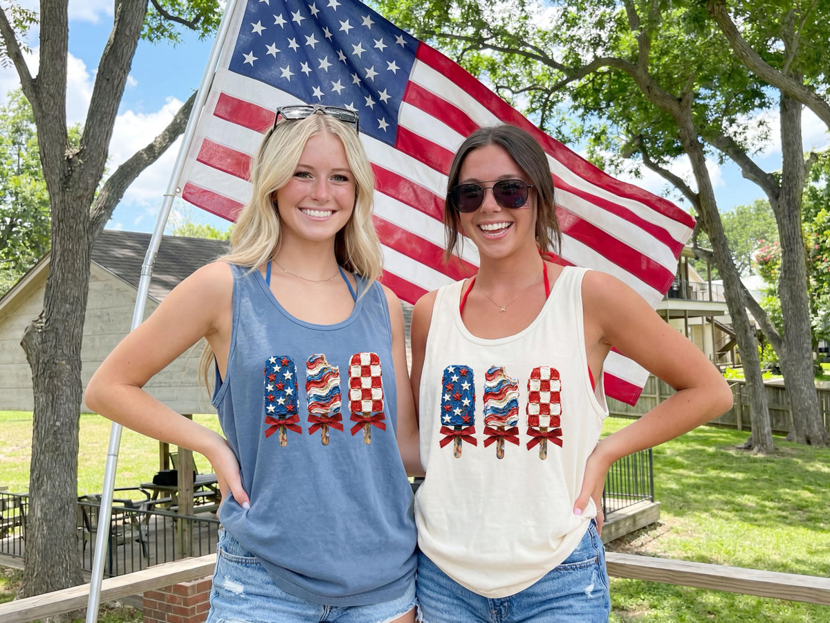 Comfort Colors® Fourth of July Tank Top, Funny Patriotic Summer Top, Independence Day Gift