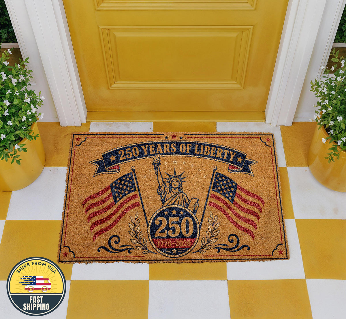 Head Coir Doormat