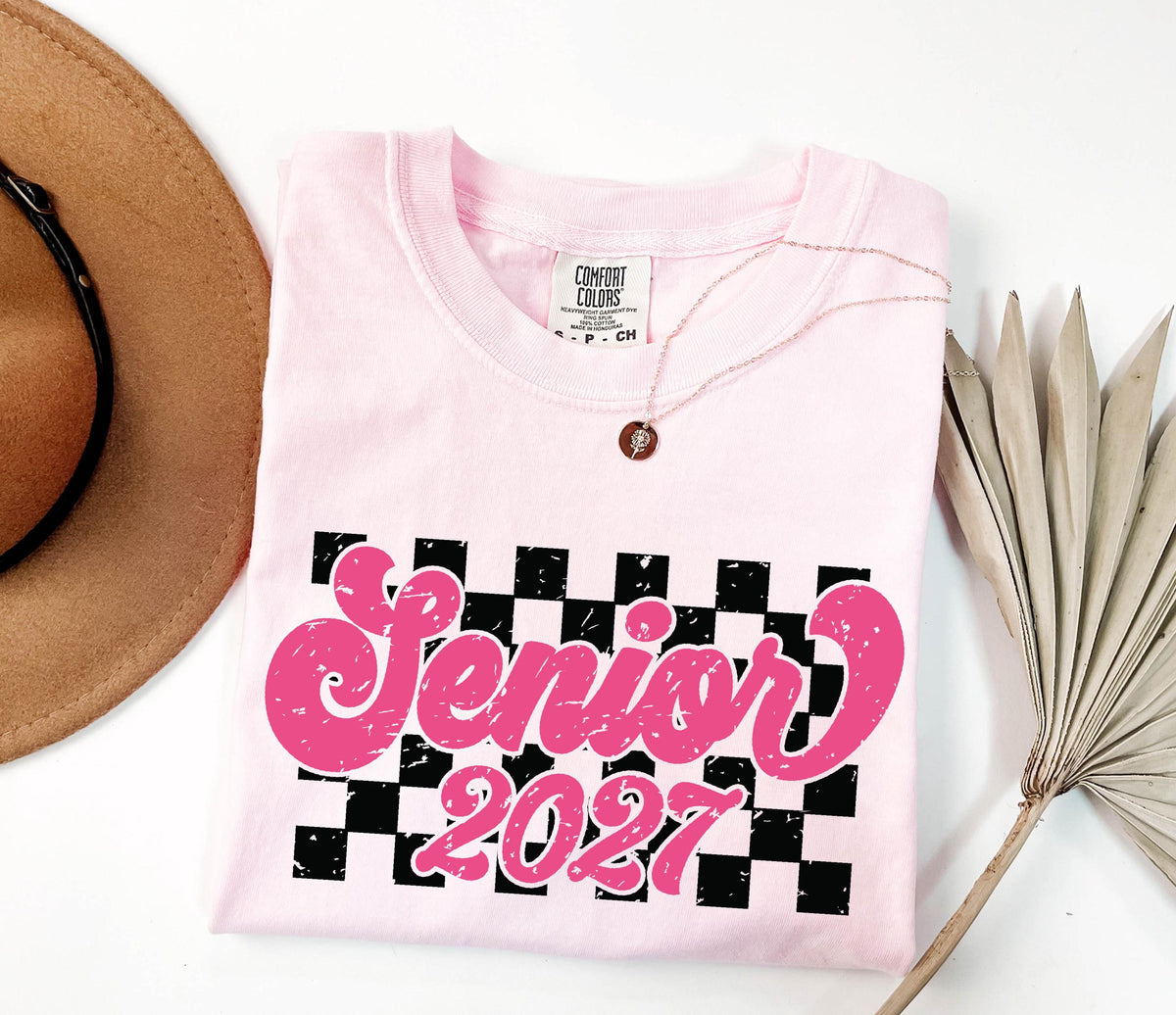 Comfort Colors® Senior 2027 Shirt, Retro Class of 2027 Tees, High School Senior Gift, Back To School T-shirts