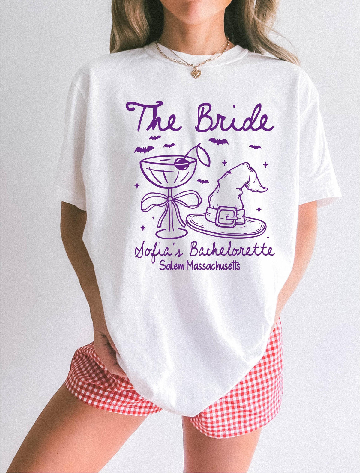 Witchy Bachelorette Shirt, Comfort Colors® Bride Coven Halloween Tee, Spooky Bridal Party T-shirts