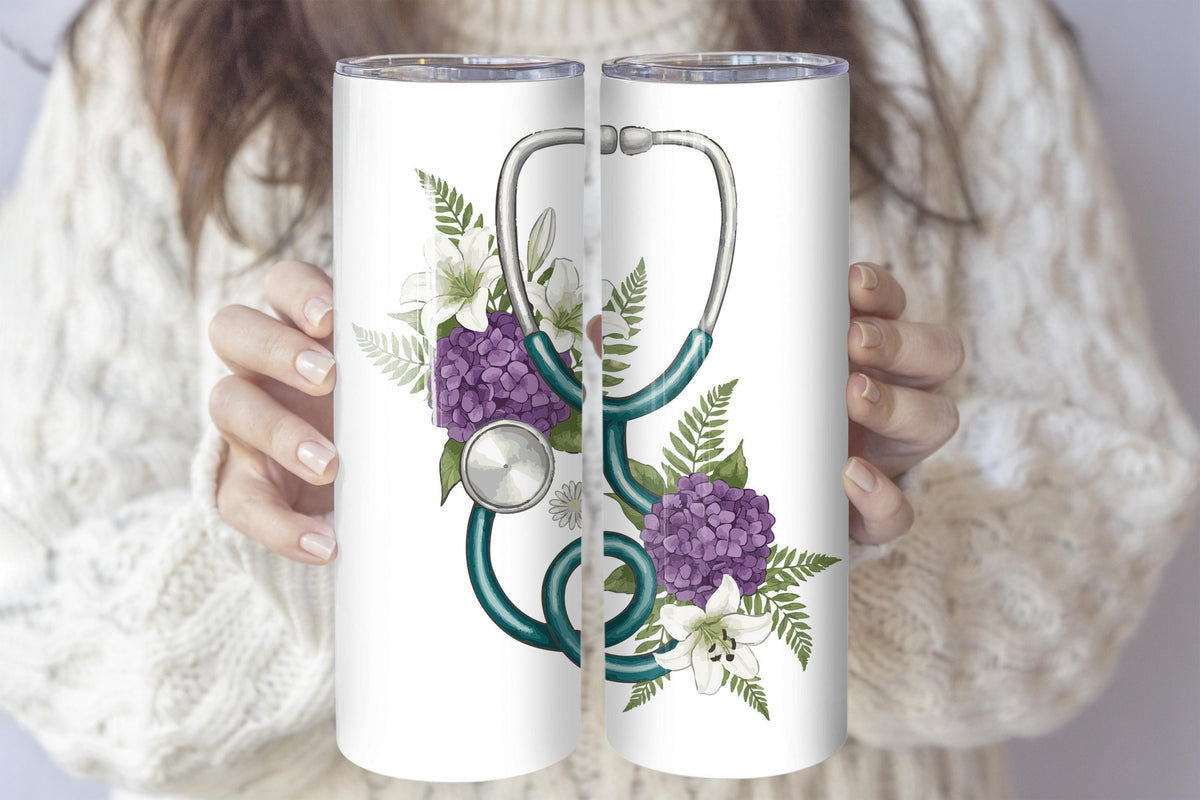 Custom Name Nurse Coffee Tumbler