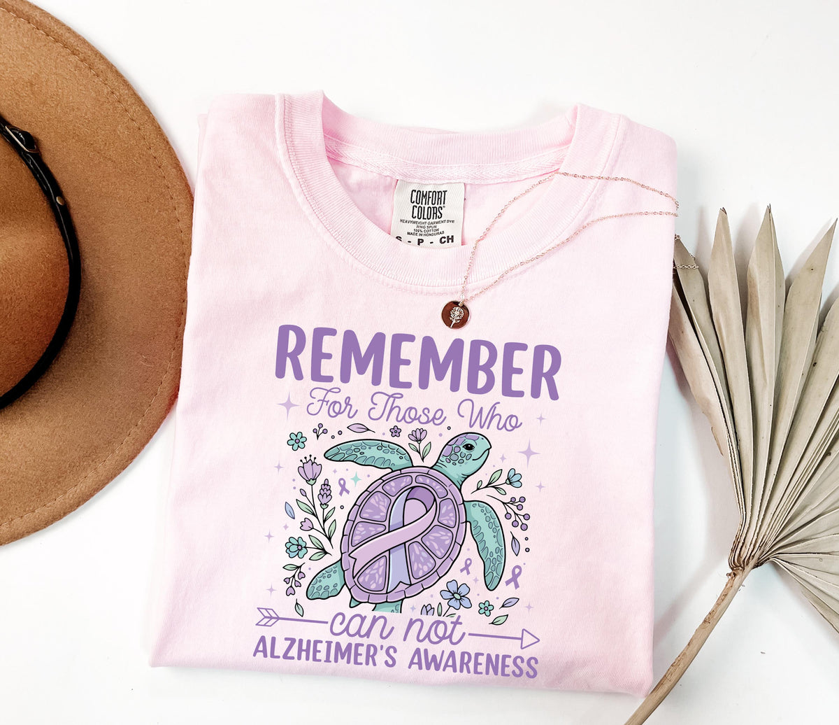 Comfort Colors® Alzheimer Awareness Shirt, Dementia Fighter Tee, Alzheimer Family Support
