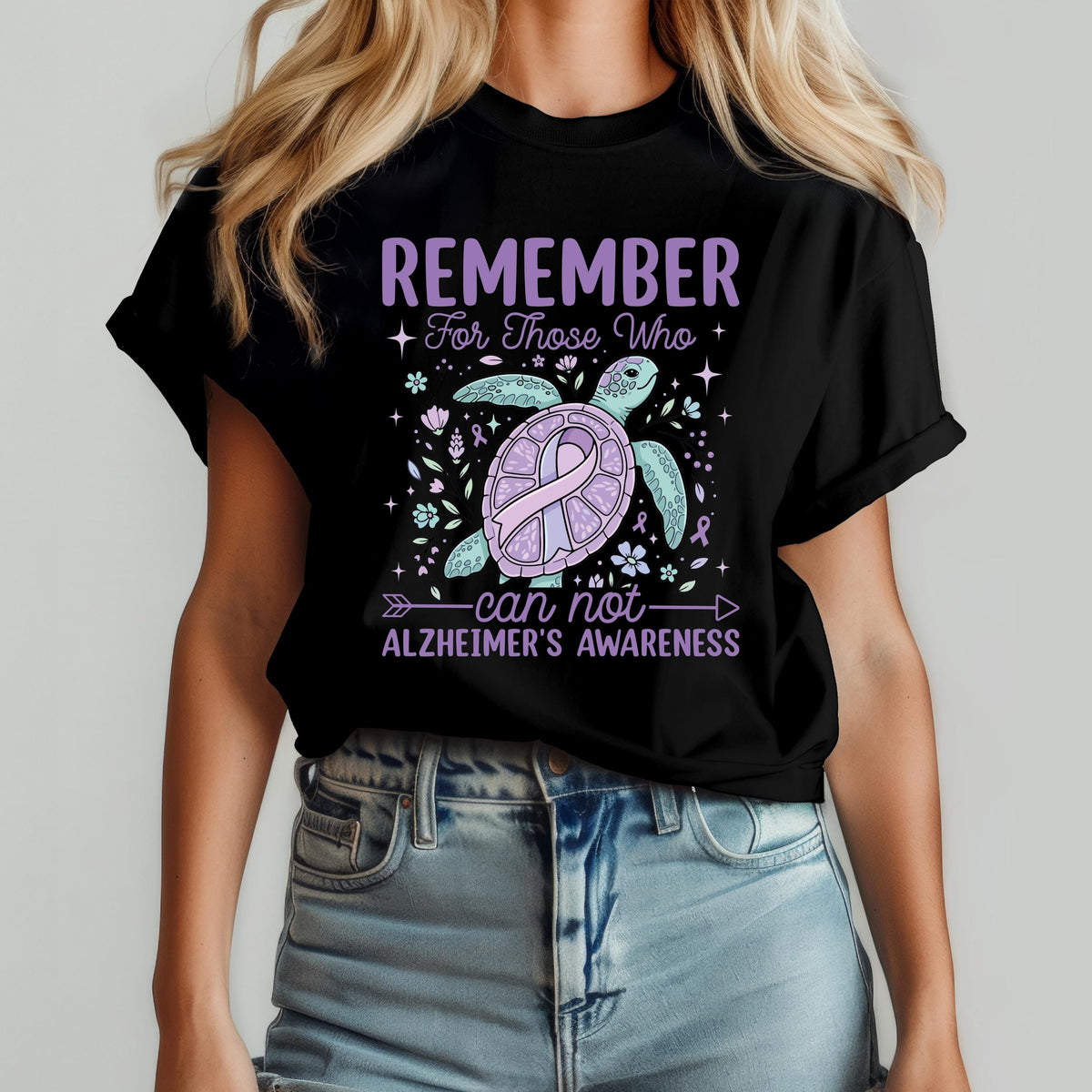 Comfort Colors® Alzheimer Awareness Shirt, Dementia Fighter Tee, Alzheimer Family Support