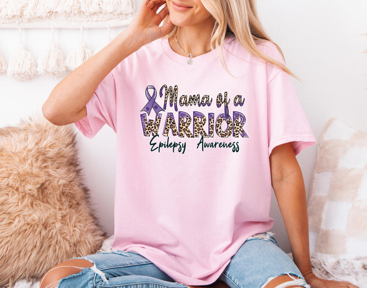 Epilepsy Awareness Shirt, Epilepsy Mom Gift Tee, Epilepsy Fighter T-Shirt
